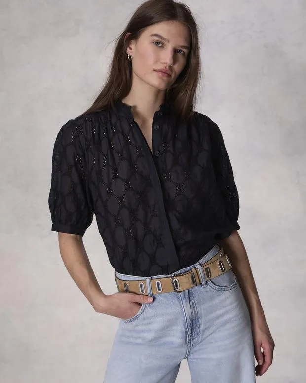 Women Belts Rag and Bone River Suede Belt Light Sand