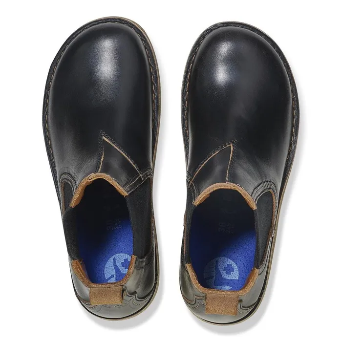 Women Birkenstock Boots Birmingham Slip Black
