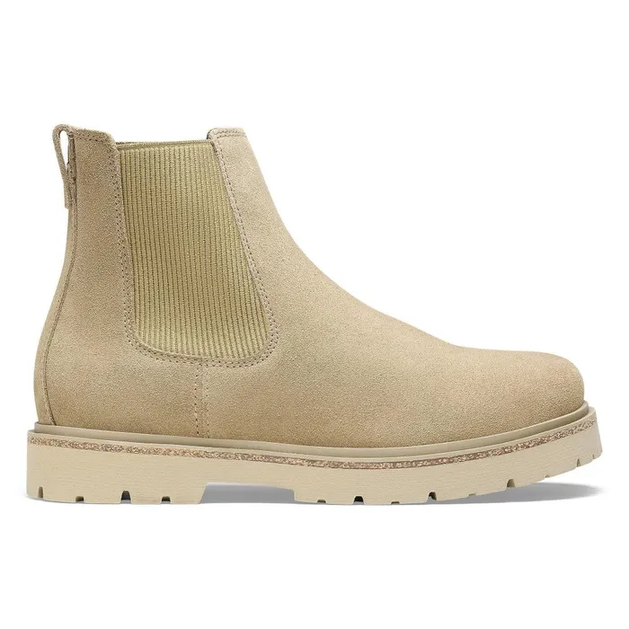 Women Birkenstock Boots Highwood Slip Taupe