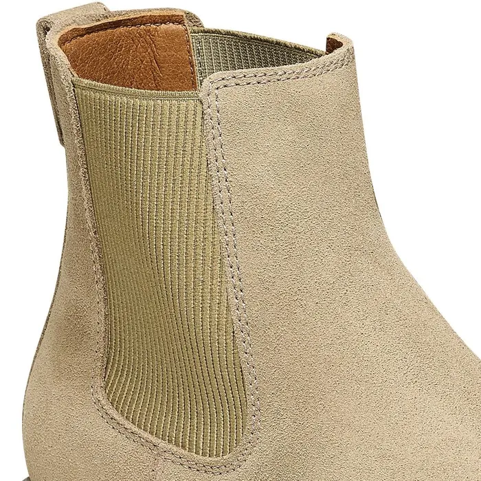 Women Birkenstock Boots Highwood Slip Taupe