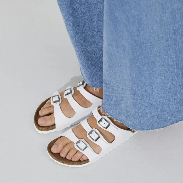 Women Birkenstock MultiStrap Florida White