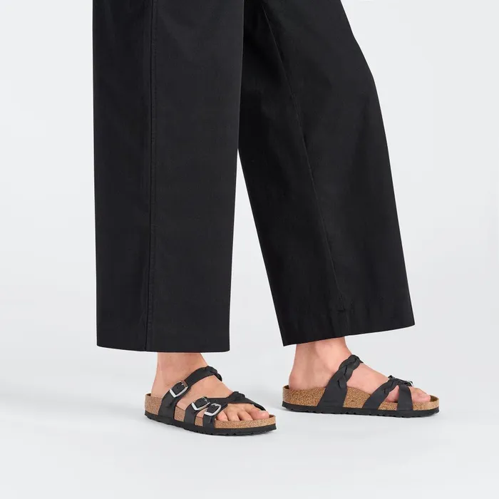 Women Birkenstock MultiStrap Franca Braided Black
