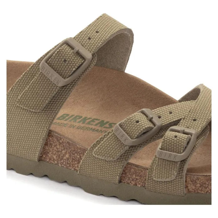 Women Birkenstock MultiStrap Franca Vegan Faded Khaki