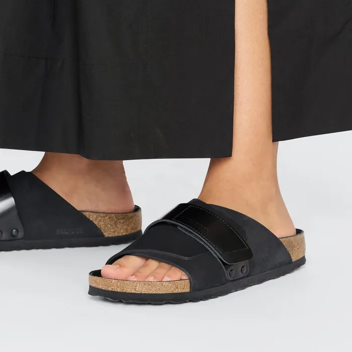 Women Birkenstock OneStrap Kyoto Black