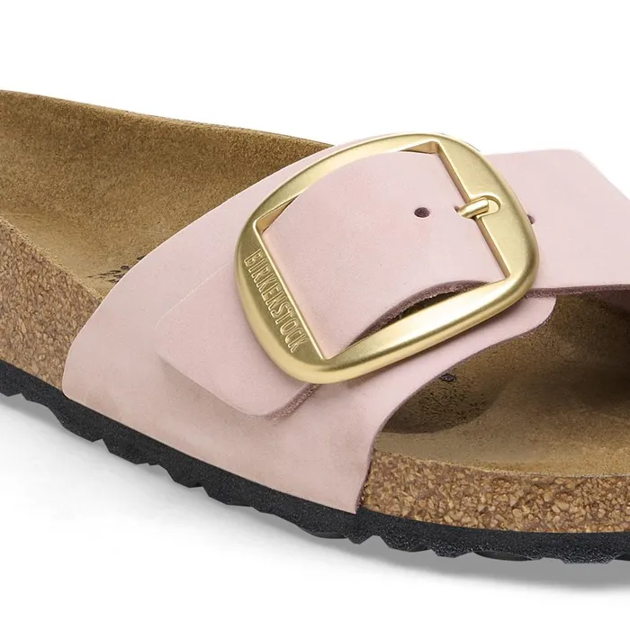 Women Birkenstock OneStrap Madrid Big Buckle Soft Pink