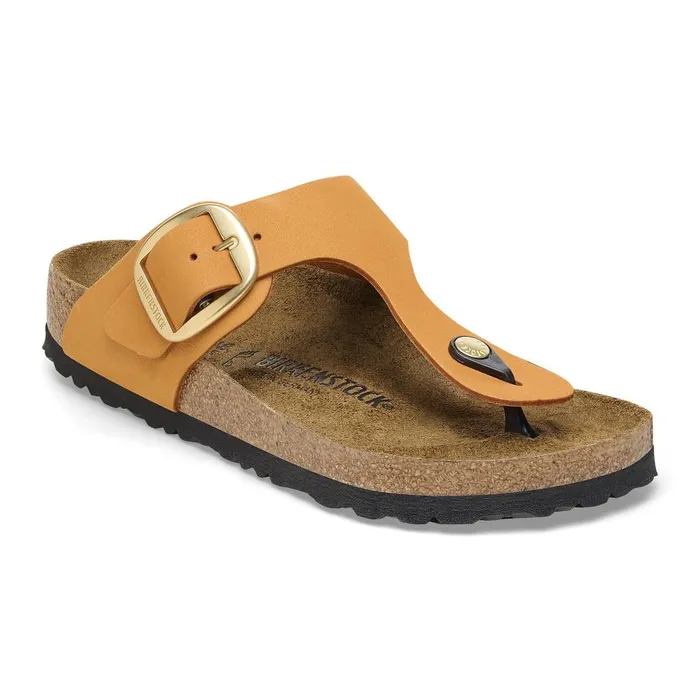 Women Birkenstock Thong Gizeh Big Buckle Burnt Orange