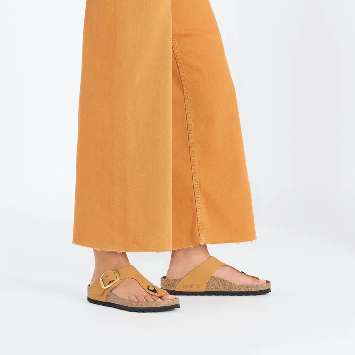 Women Birkenstock Thong Gizeh Big Buckle Burnt Orange