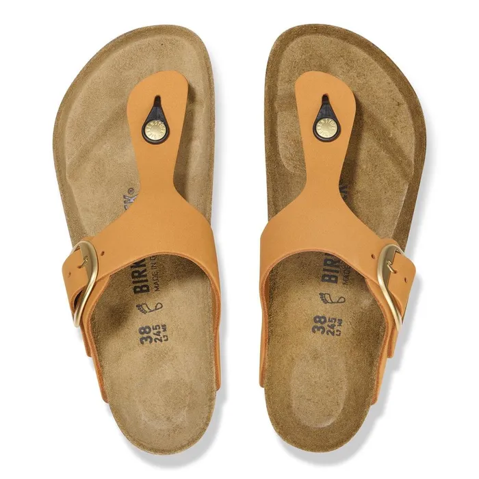 Women Birkenstock Thong Gizeh Big Buckle Burnt Orange