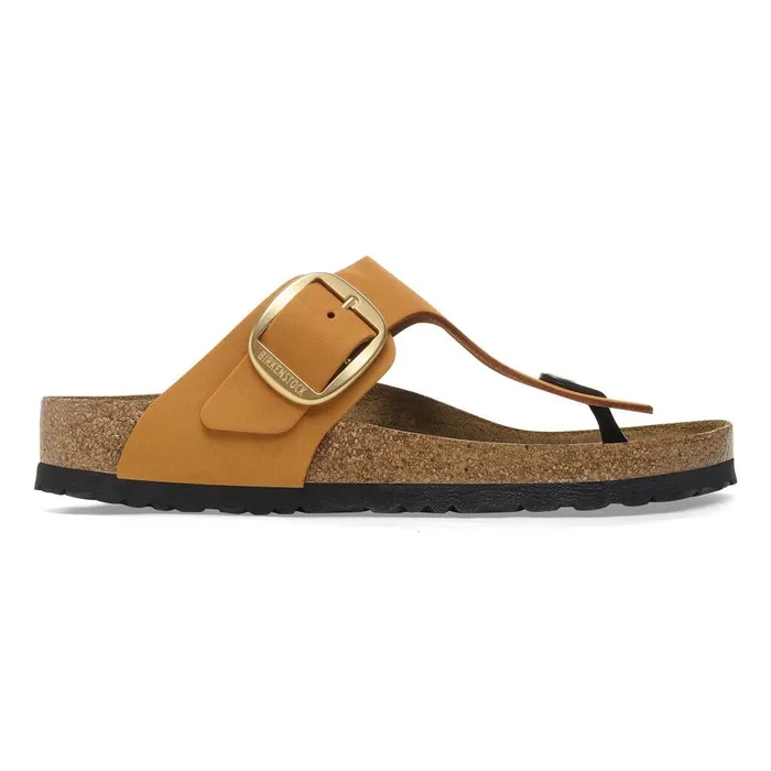 Women Birkenstock Thong Gizeh Big Buckle Burnt Orange