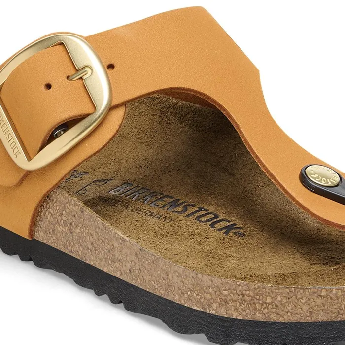 Women Birkenstock Thong Gizeh Big Buckle Burnt Orange