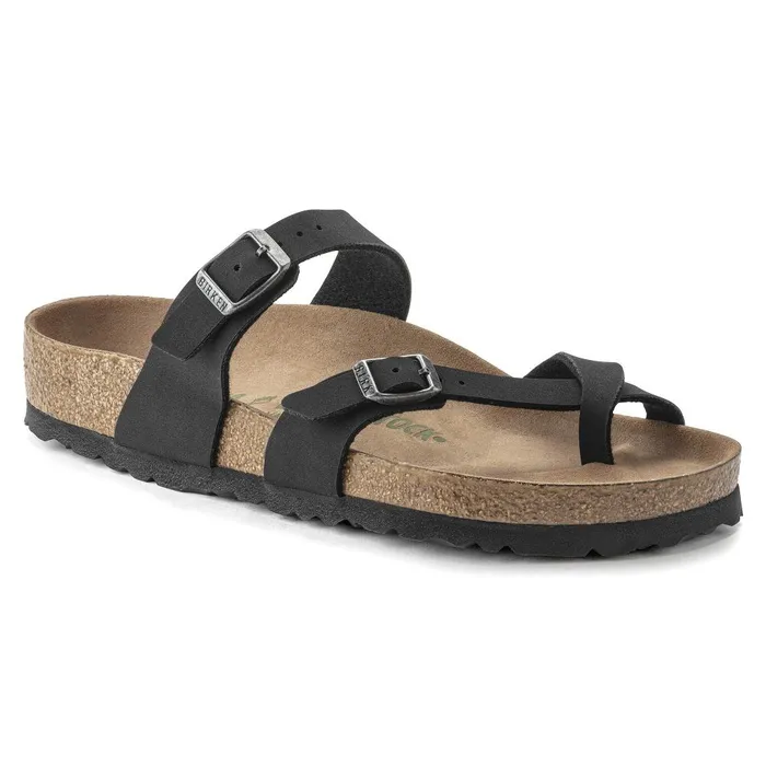 Women Birkenstock Thong Mayari Vegan Black