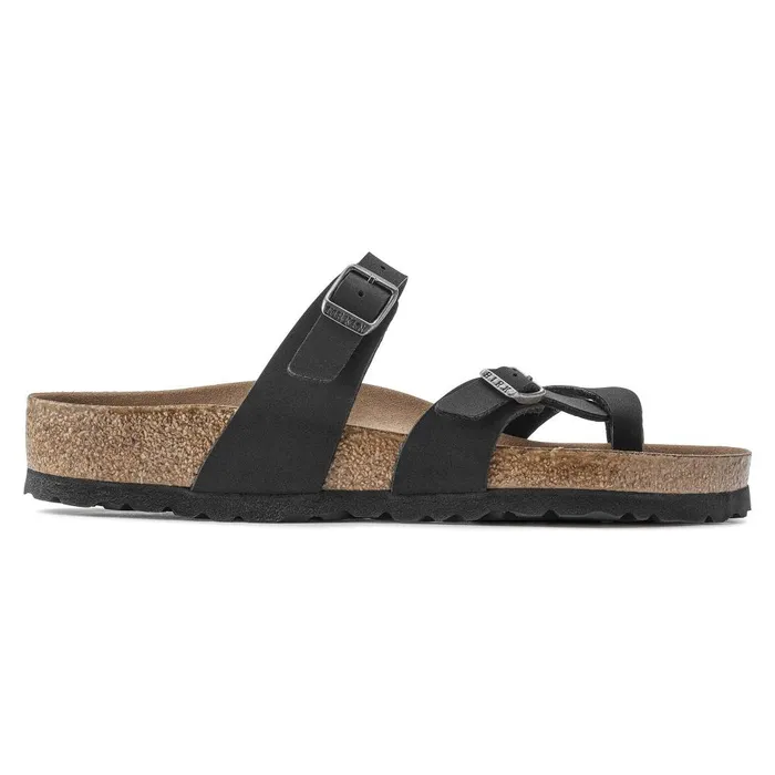 Women Birkenstock Thong Mayari Vegan Black