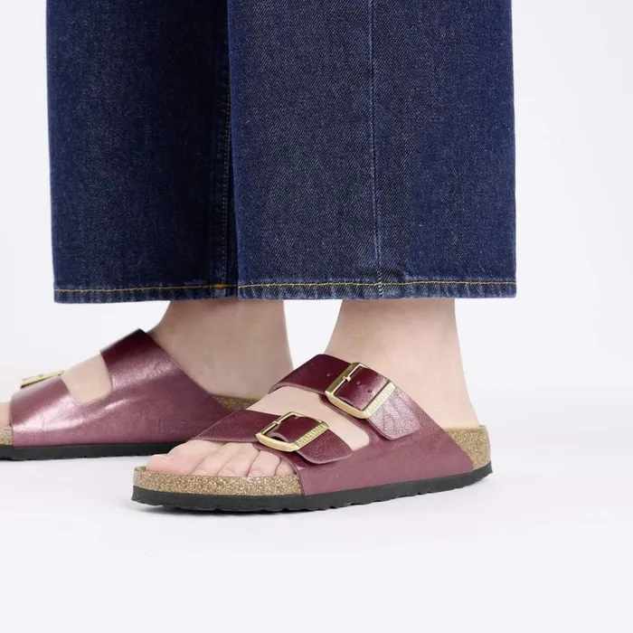 Women Birkenstock TwoStrap Arizona Berry Crush