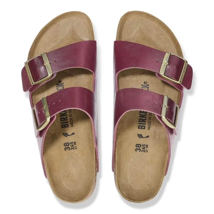 Women Birkenstock TwoStrap Arizona Berry Crush