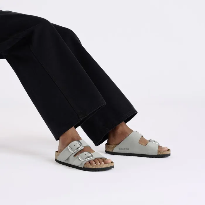 Women Birkenstock TwoStrap Arizona Big Buckle Pure Sage