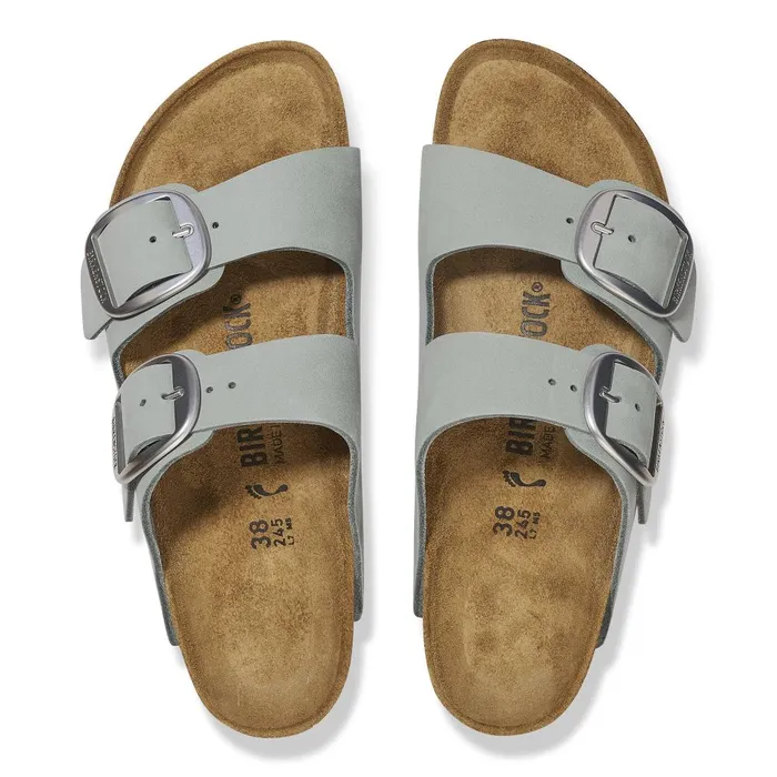 Women Birkenstock TwoStrap Arizona Big Buckle Pure Sage