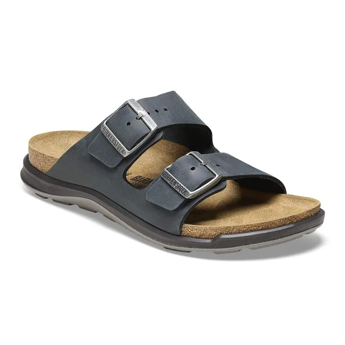 Women Birkenstock TwoStrap Arizona Crosstown Black