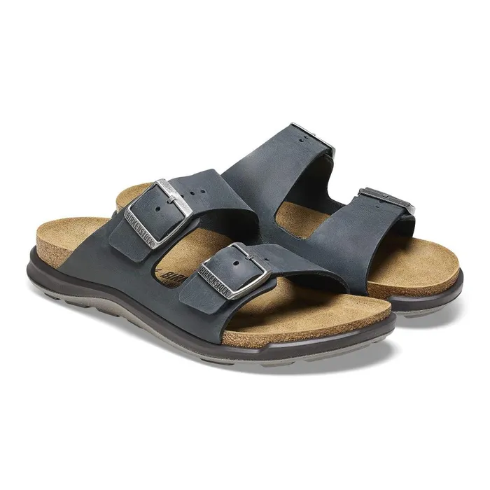 Women Birkenstock TwoStrap Arizona Crosstown Black