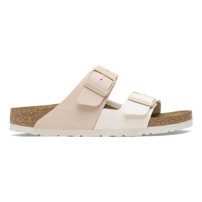 Women Birkenstock TwoStrap Arizona Split Eggshellnew Beige