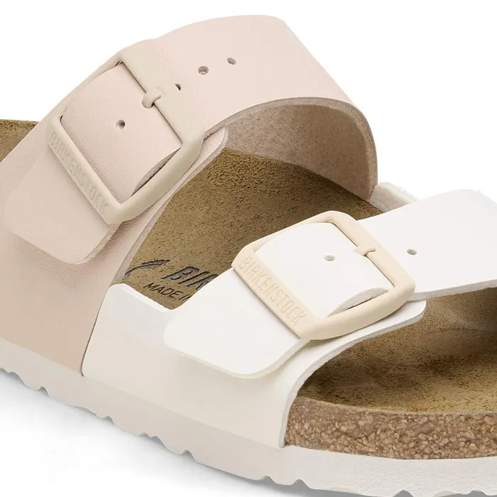 Women Birkenstock TwoStrap Arizona Split Eggshellnew Beige