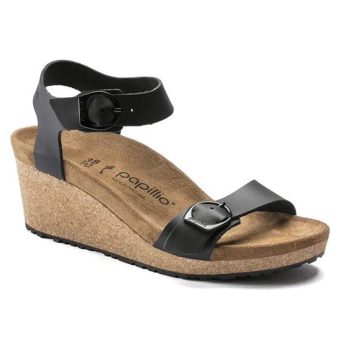 Women Birkenstock TwoStrap Soley Black