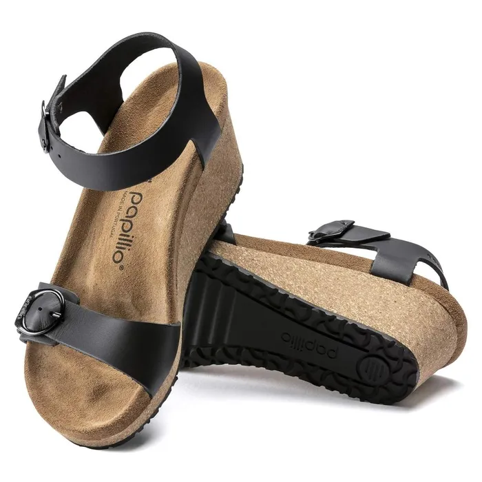 Women Birkenstock TwoStrap Soley Black
