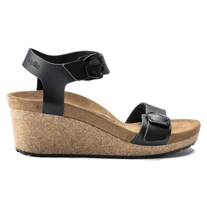 Women Birkenstock TwoStrap Soley Black