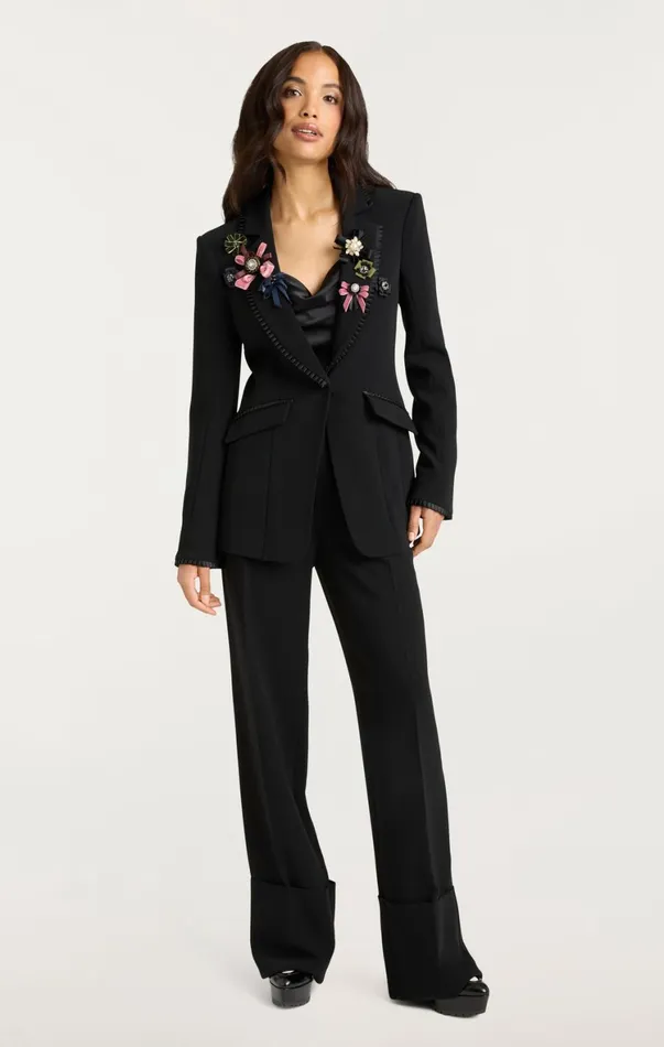 Women Blazers Cinq Sept Jaden Blazer Blackmulti