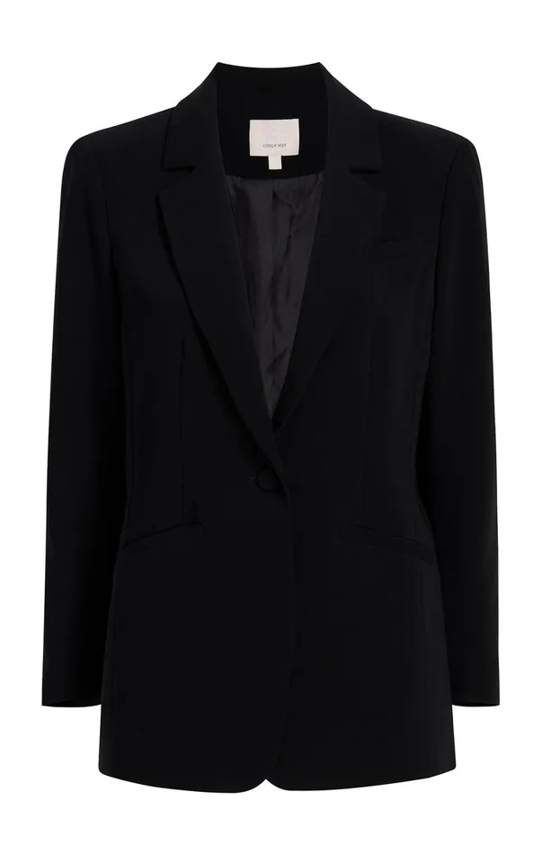 Women Blazers Cinq Sept Karlie Blazer Black