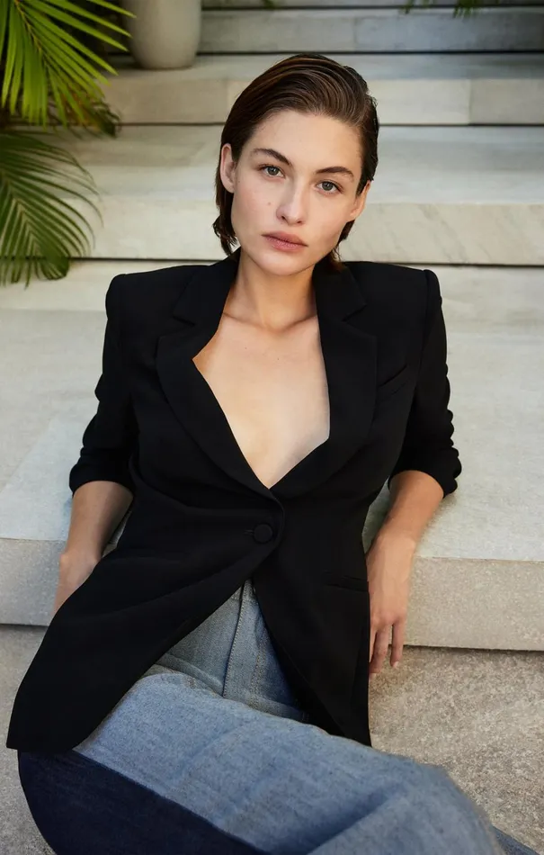 Women Blazers Cinq Sept Karlie Blazer Black