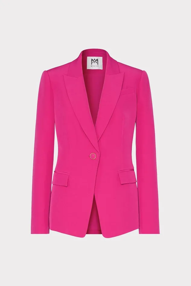 Women Blazers Milly Avery Cady Blazer Fuchsia