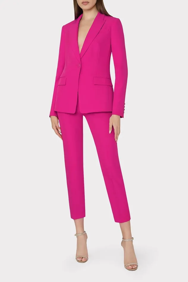 Women Blazers Milly Avery Cady Blazer Fuchsia