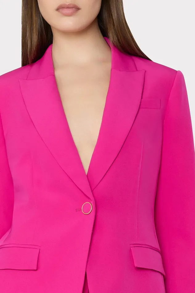 Women Blazers Milly Avery Cady Blazer Fuchsia