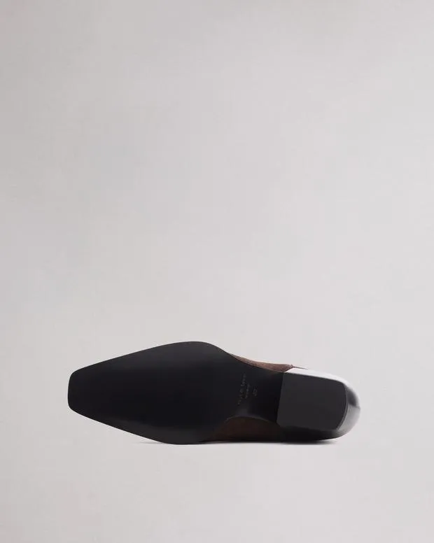 Women Boots Rag and Bone Joni Chelsea Boot Dark Espresso Suede