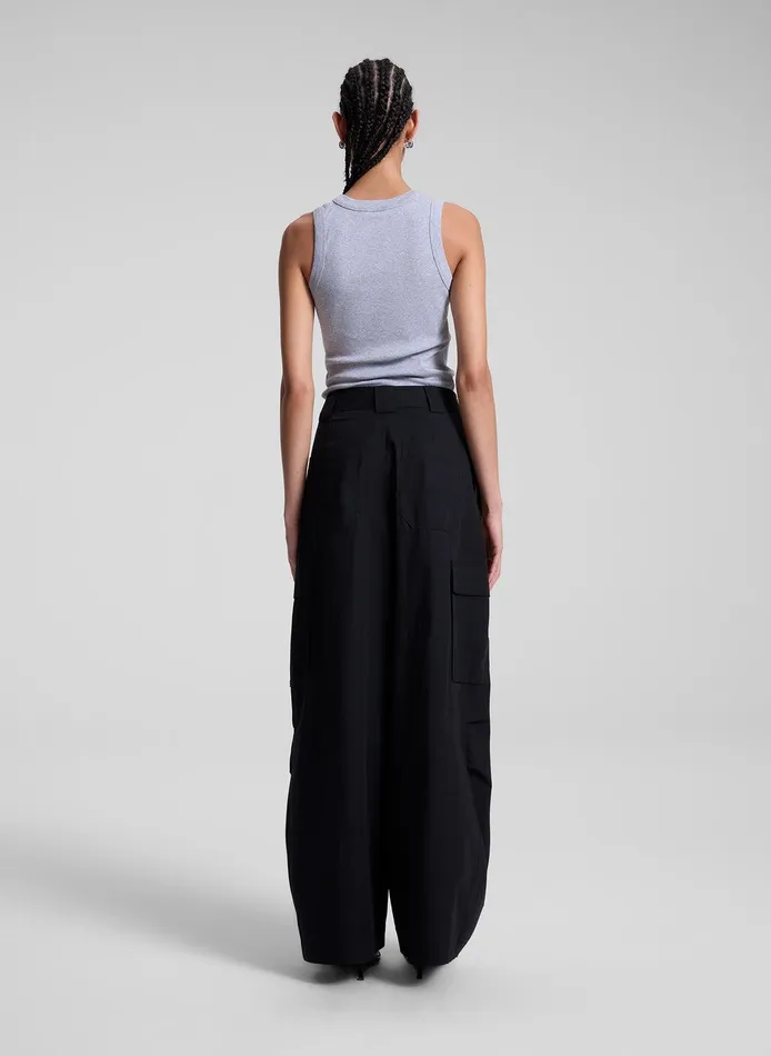 Women Brie Cotton Cargo Pant Black ALC Bottoms