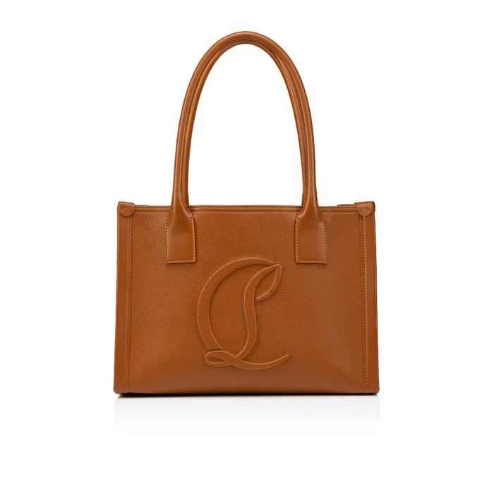 Women By My Side Small Tote Bag 8211 Grained Calf Leather 8211 Cuoio Christian Louboutin Totes Women By My Side Small Tote Bag 8211 Grained Calf Leather 8211 Cuoio Christian Louboutin Totes