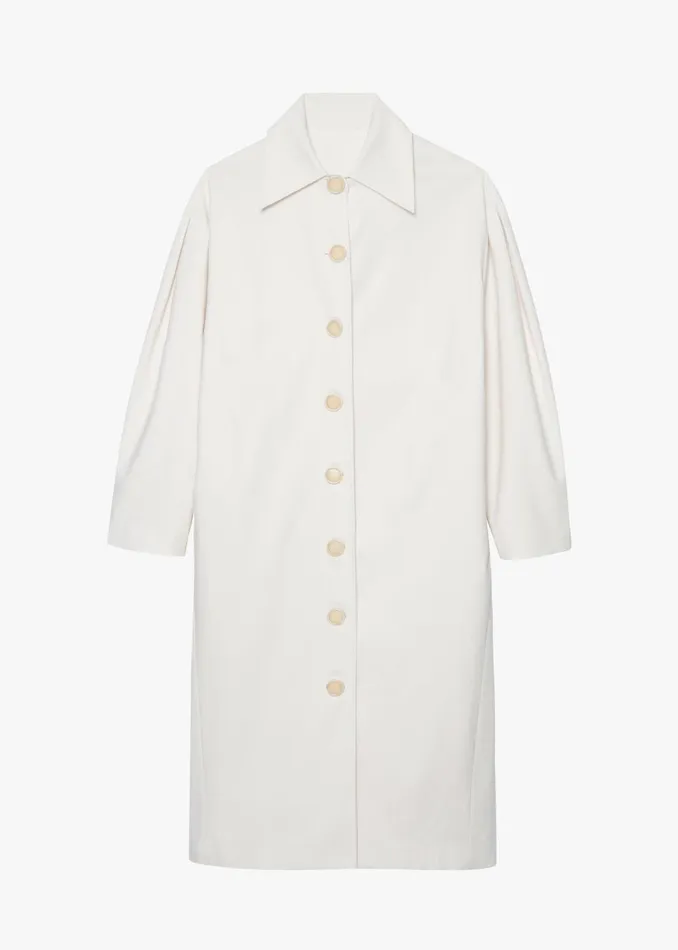Women Callyn Trench Coat 8211 Light Beige The Frankie Shop Outerwear
