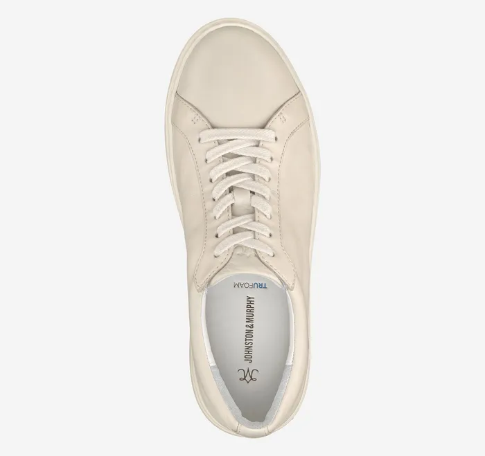 Women Cammie LaceUp Bone Nappa Leather Women8217s Shoes Johnston and Murphy