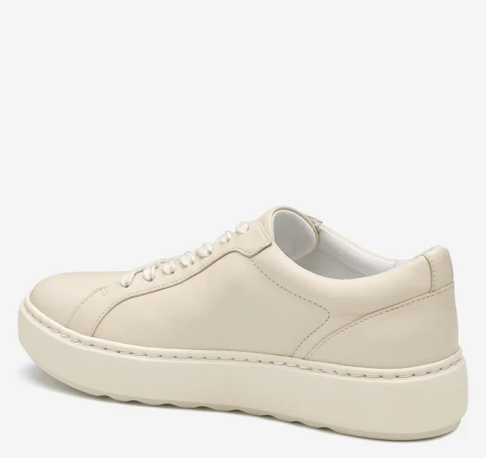 Women Cammie LaceUp Bone Nappa Leather Women8217s Shoes Johnston and Murphy