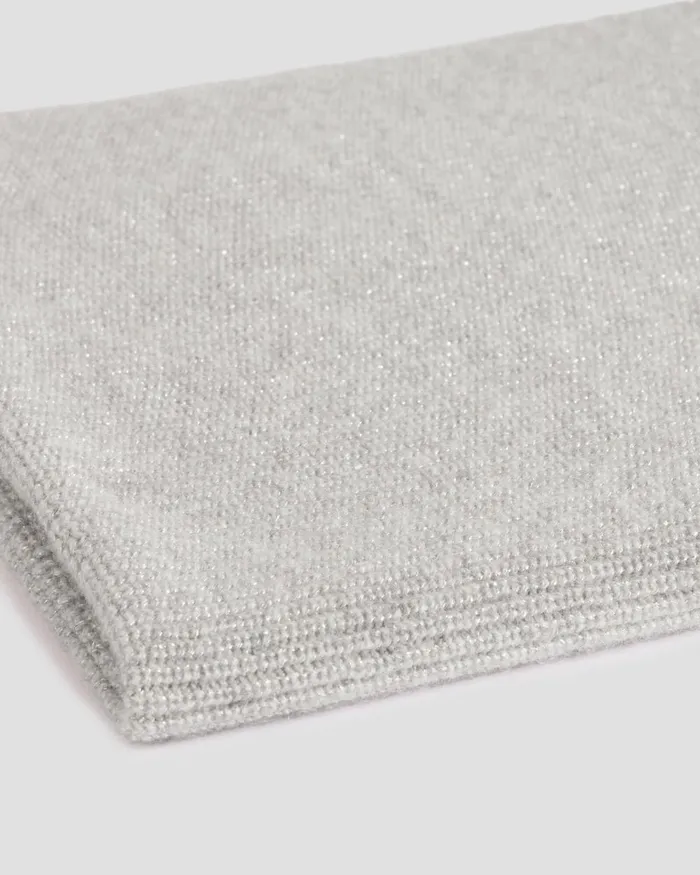 Women Cashmere Blend Snood Ashen Gray Lurex Comptoir Des Cotonniers Women Cashmere Blend Snood Ashen Gray Lurex Comptoir Des Cotonniers