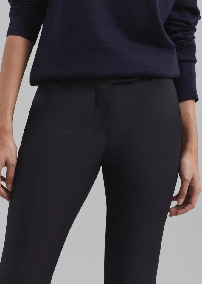 Women Charley Bootcut Pants 8211 Black The Frankie Shop Bottoms