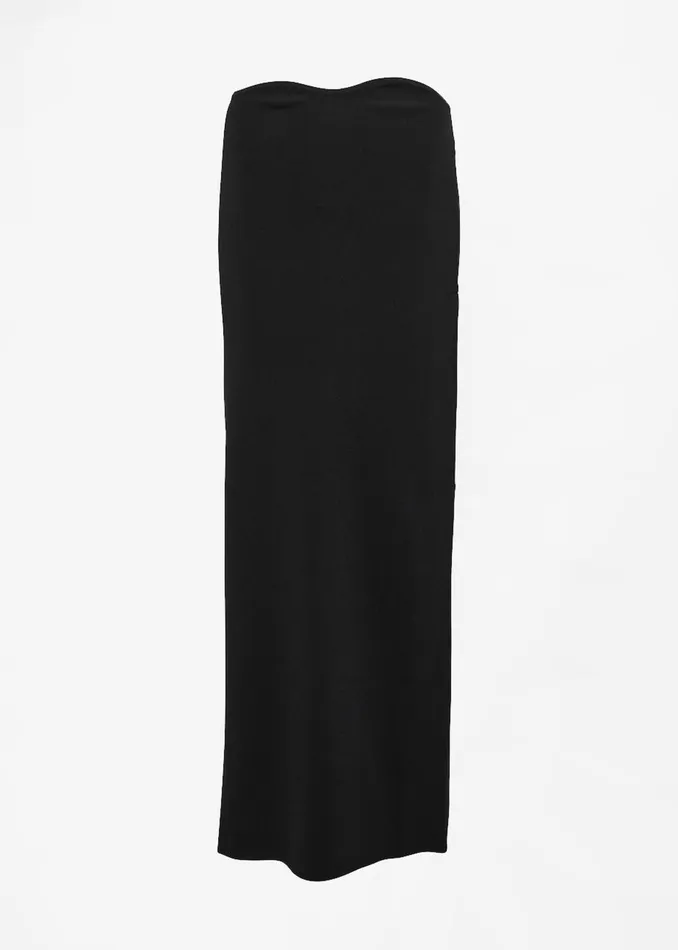 Women Christopher Esber Maparadita Midi Skirt 8211 Black The Frankie Shop Bottoms