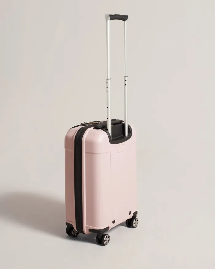 Women CHROMA 8211 Small Flying Colours Suitcase With Front Pocket Pink Ted Baker Suitcases and Travel Bags
