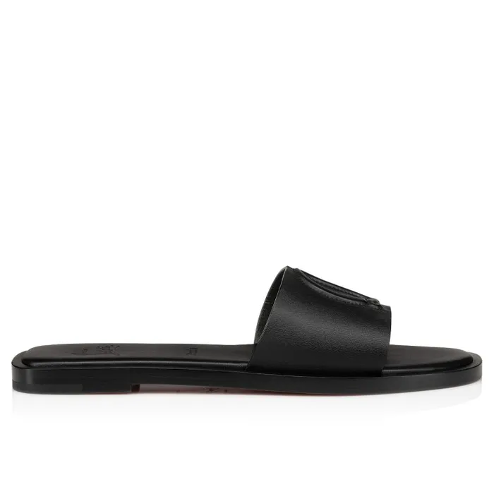 Women CL Mule Mules 8211 Calf Leather 8211 Black Christian Louboutin Mules