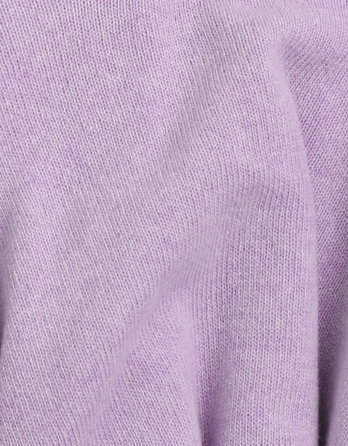 Women Classic Merino Wool Crew 8211 Soft Lavender Knit Sweaters Colorfulstandard Women