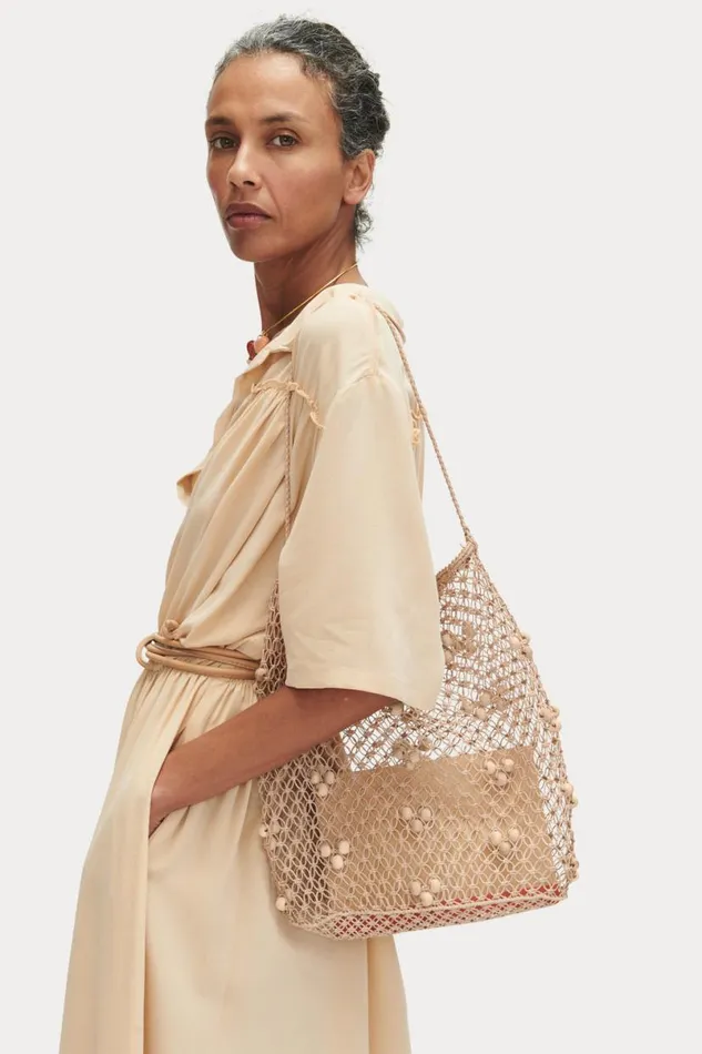 Women Clutches Handbags Crossbody Rachel Comey Web Bag Chocolate