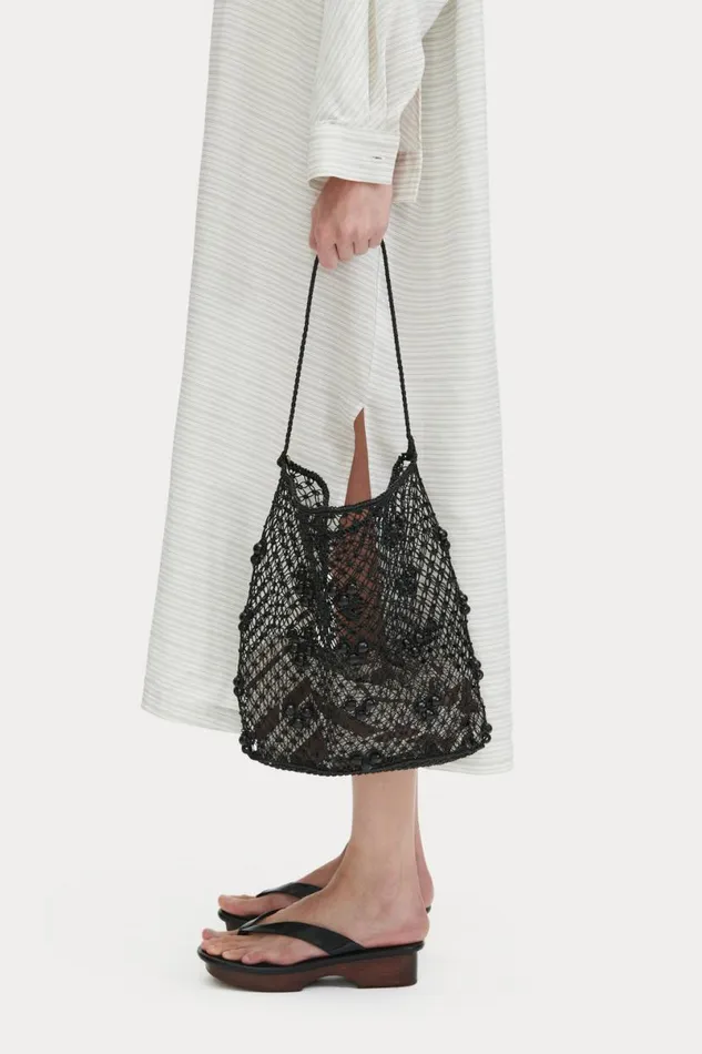 Women Clutches Handbags Crossbody Rachel Comey Web Bag Chocolate