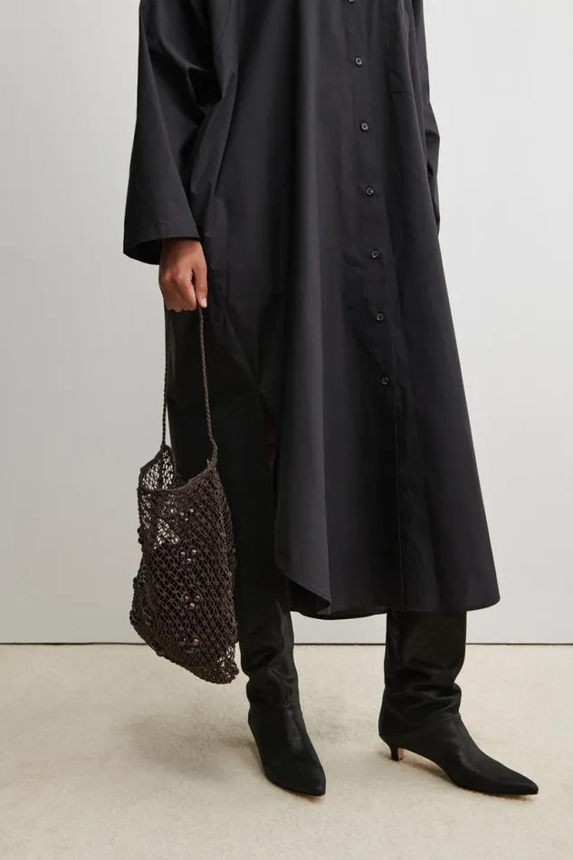 Women Clutches Handbags Crossbody Rachel Comey Web Bag Chocolate