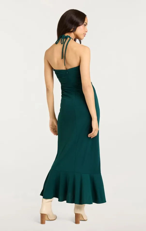 Women Cocktail and Evening Cinq Sept Eilis Dress Green Onyx