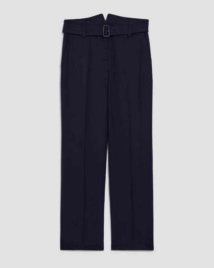 Women Colette 8211 Slim Fit Straight Wool Trousers Night Sky Comptoir Des Cotonniers Trousers Women Colette 8211 Slim Fit Straight Wool Trousers Night Sky Comptoir Des Cotonniers Trousers